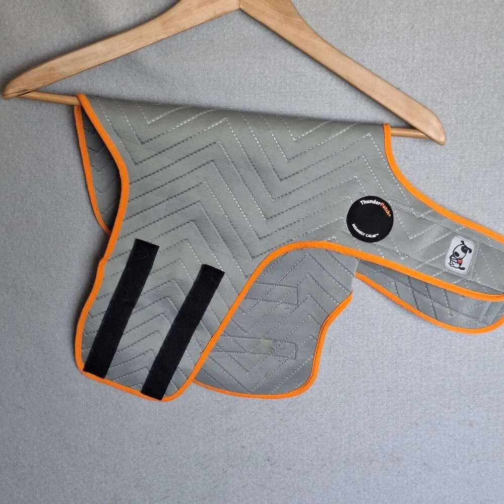 ThunderShirt Sport Dog Anxiety Jacket Small 15-25lb Gray Calming Vest Thunder
